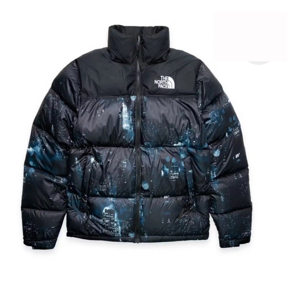 Extra Butter x The North Face Nightcrawlers Nuptse Multi Color Jacket Coat XXL